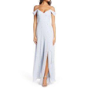 NEW Jenny Yoo Priya Cold Shoulder Evening Dress 16